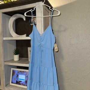Light Blue Tiered Sundress
